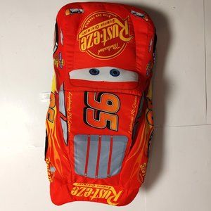 NWOT Cars Pillow with reversible cover 18"